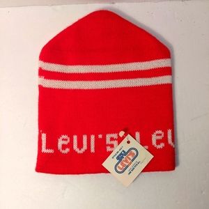 Vintage Levi's Beanie Ski Cap NWT